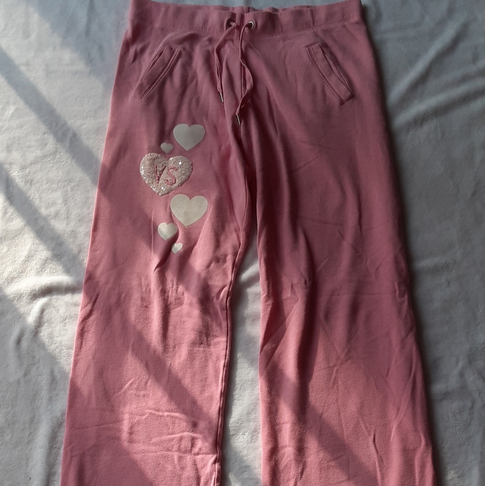 Pink Victorias secret sweatpants sold mercari